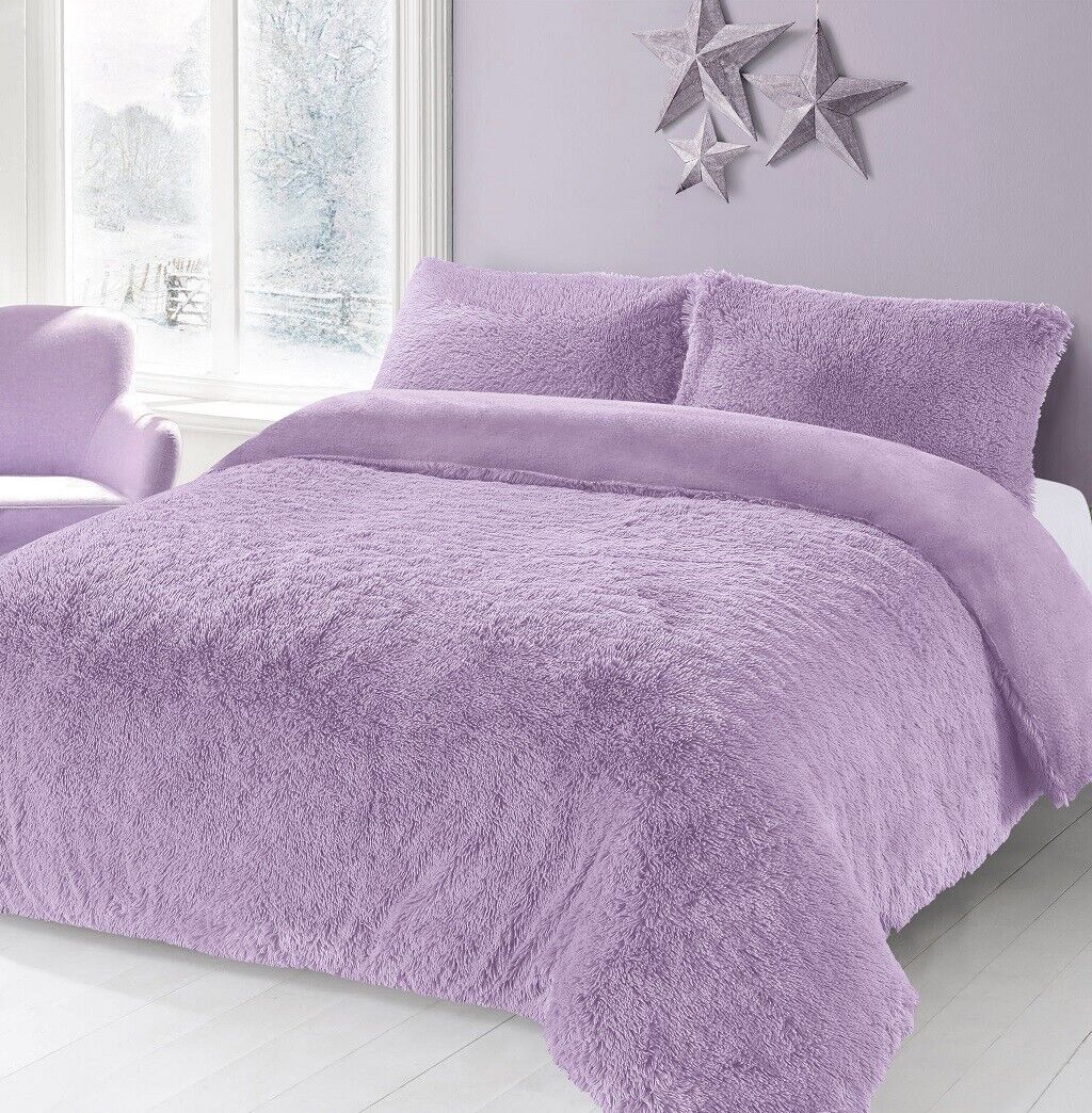 Cuddles Alaska Teddy Bear Fleece Duvet Cover