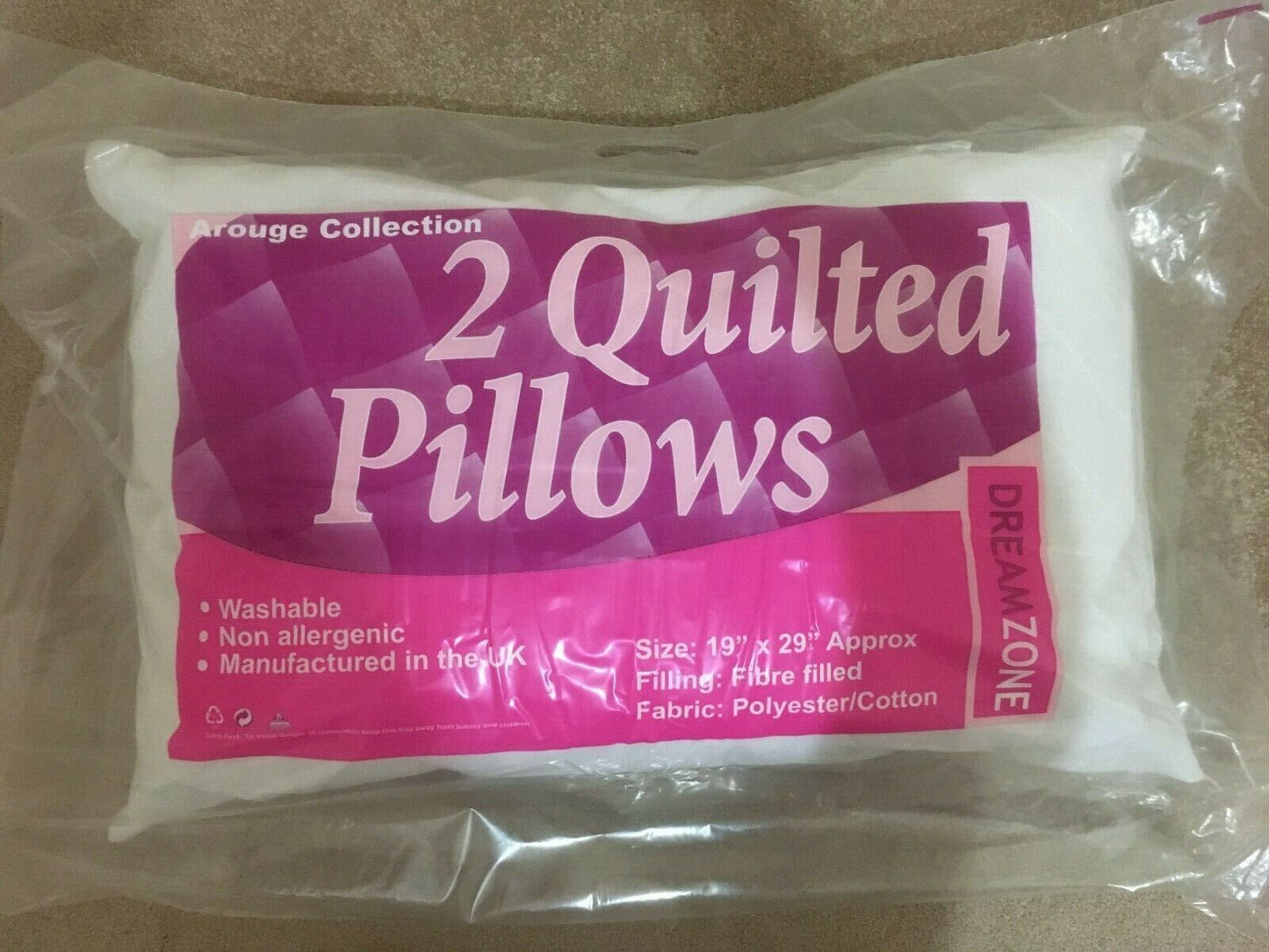 Extra Bouncy Luxury Bounce Back Pillows